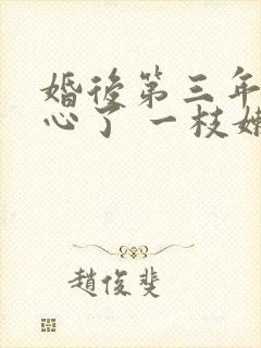 婚后第三年她变心了 一枝嫩柳 在线阅读