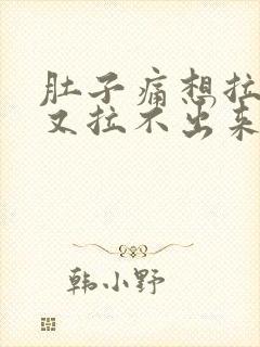 肚子痛想拉粑粑又拉不出来封面