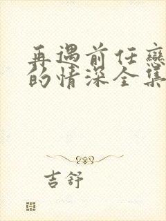 再遇前任恋上他的情深全集免费