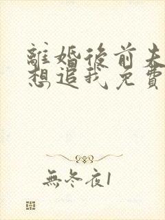 离婚后前夫总是想追我免费阅读小说