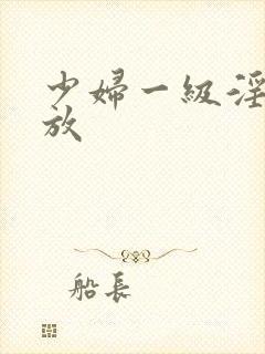 少妇一级淫片播放