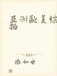 亚洲欧美综合偷拍