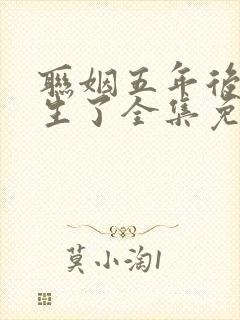 联姻五年后她重生了全集免费观看封面