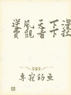 逆风天下漫画免费观看下拉式六漫画