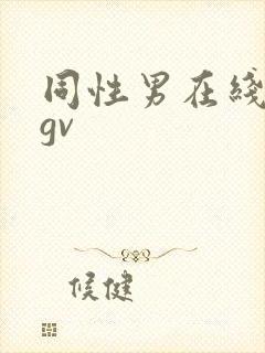 同性男在线网站gv封面