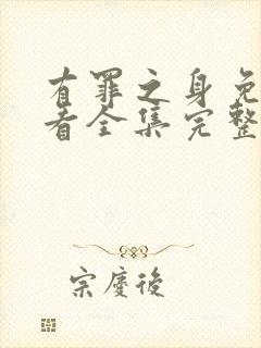 有罪之身免费观看全集完整版高清