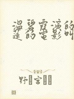 温碧霞演的潘金莲的电影叫啥