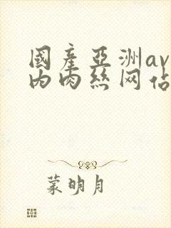 国产亚洲av无内肉丝网站