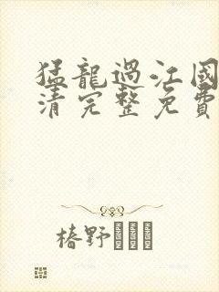 猛龙过江国语高清完整免费