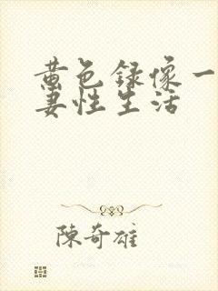 黄色录像一级夫妻性生活封面