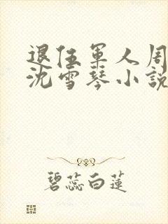 退伍军人周安与沈雪琴小说免费阅读