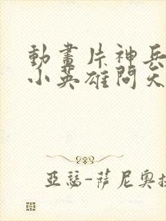 动画片神兵小将小英雄问天