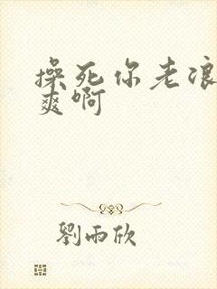 操死你老浪逼好爽啊