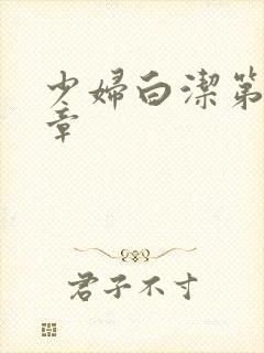 少妇白洁第十九章