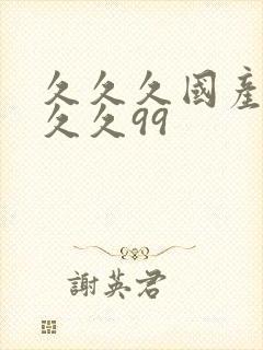 久久久国产精品久久99封面