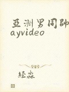 亚洲男同帅哥gayvideo