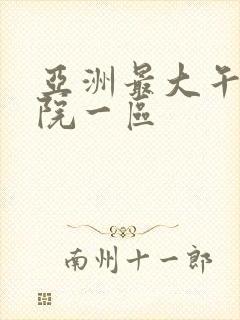 亚洲最大午夜影院一区