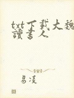 txt下载大魏读书人