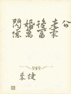 闪婚后老公竟是亿万富豪