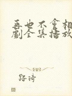 再也不会相见短剧全集播放封面