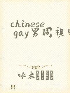 chinese gay男同视频网站
