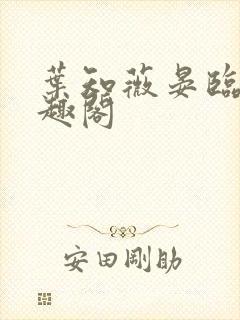 叶知薇晏临渊笔趣阁