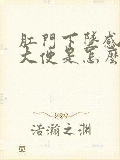 肛门下坠感老想大便是怎么回事女