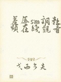 羞辱sm调教视频在线观看网站