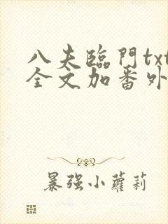 八夫临门txt全文加番外封面
