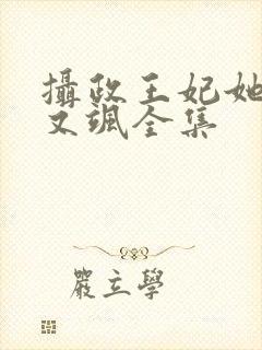 摄政王妃她又美又飒全集封面