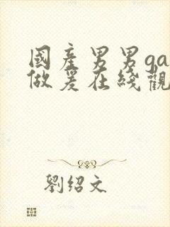 国产男男gay做爰在线观看