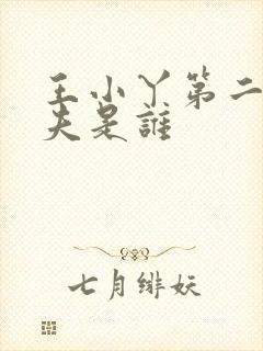 王小丫第二任丈夫是谁