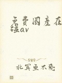 免费国产在线超碰av