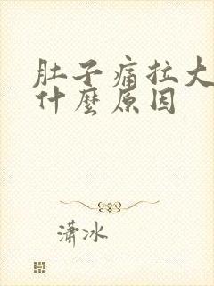 肚子痛拉大便是什么原因