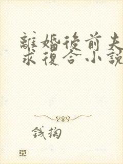 离婚后前夫哭着求复合小说免费阅读