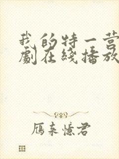 我的特一营电视剧在线播放封面