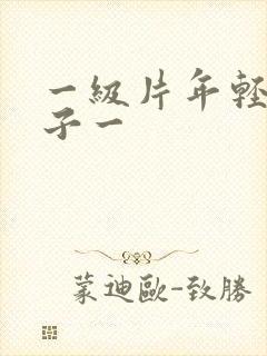 一级片年轻的嫂子一