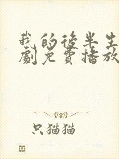 我的后半生电视剧免费播放封面