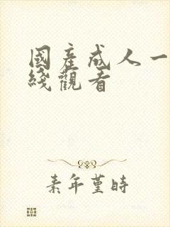 国产成人一区在线观看封面