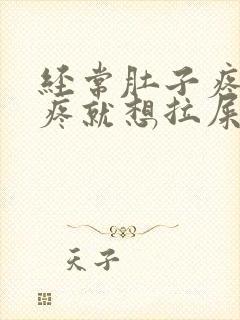 经常肚子疼,一疼就想拉屎,什么原因呢?