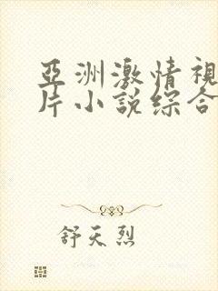 亚洲激情视频图片小说综合网封面