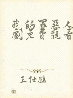 我的罪恶人生美剧免费观看