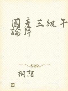 国产三级午夜理论片