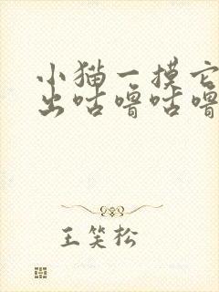 小猫一摸它就发出咕噜咕噜的声音