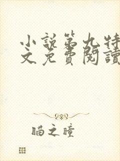 小说第九特区全文免费阅读免费