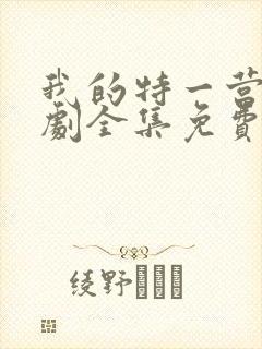 我的特一营电视剧全集免费播放