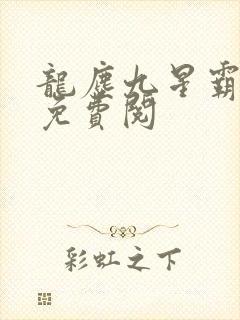 龙尘九星霸体诀免费阅封面