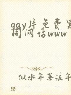 gay片免费男同网站www