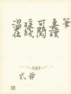 温暖可妻笔趣阁在线阅读封面