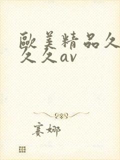 欧美精品久久久久久av